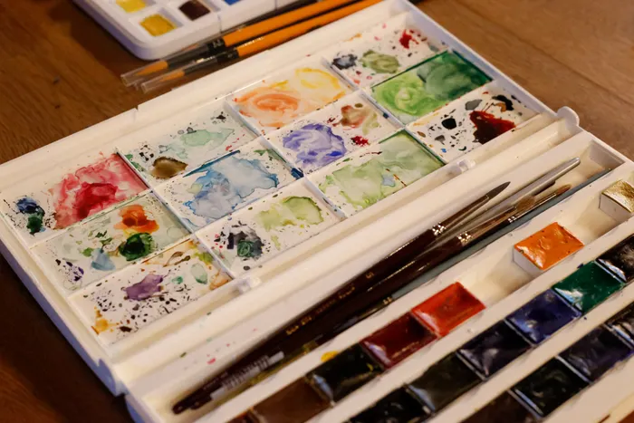 Reducing Waste While Practicing Beginner Watercolor Painting